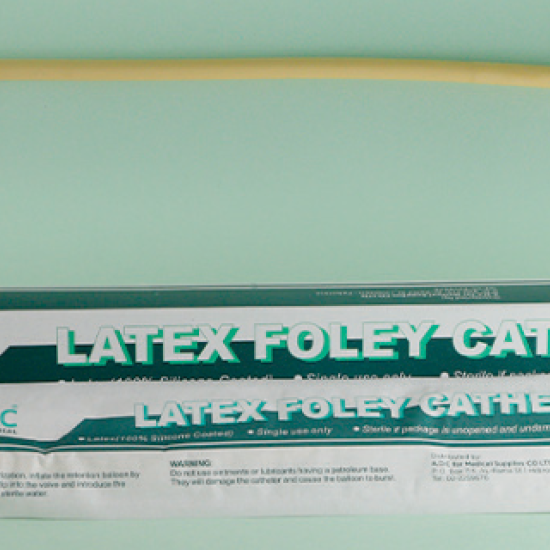 Folleys catheter Latex